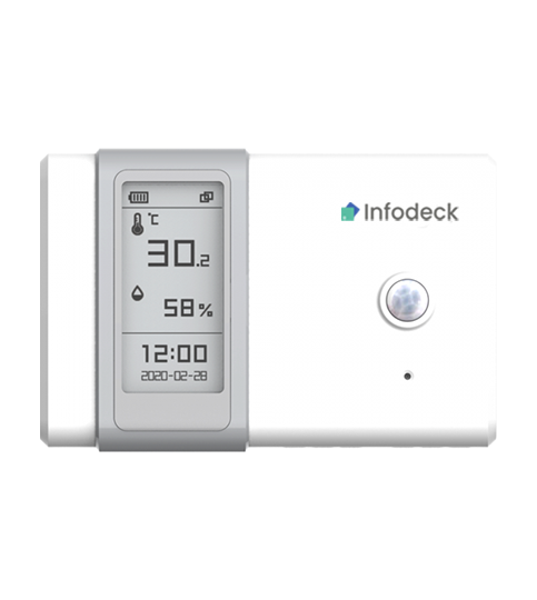 Indoor Air Quality Sensor - 4 in one | NS300-EA1 - Infodeck Marketplace